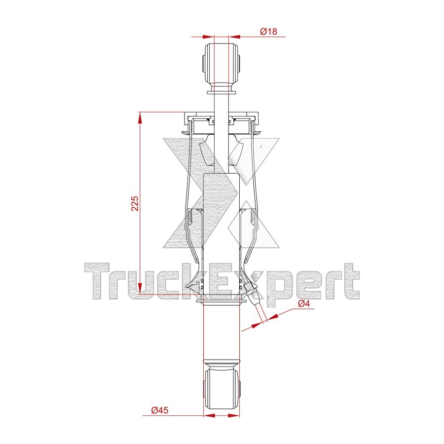 SHOCK ABSORBER 467 11 001/1